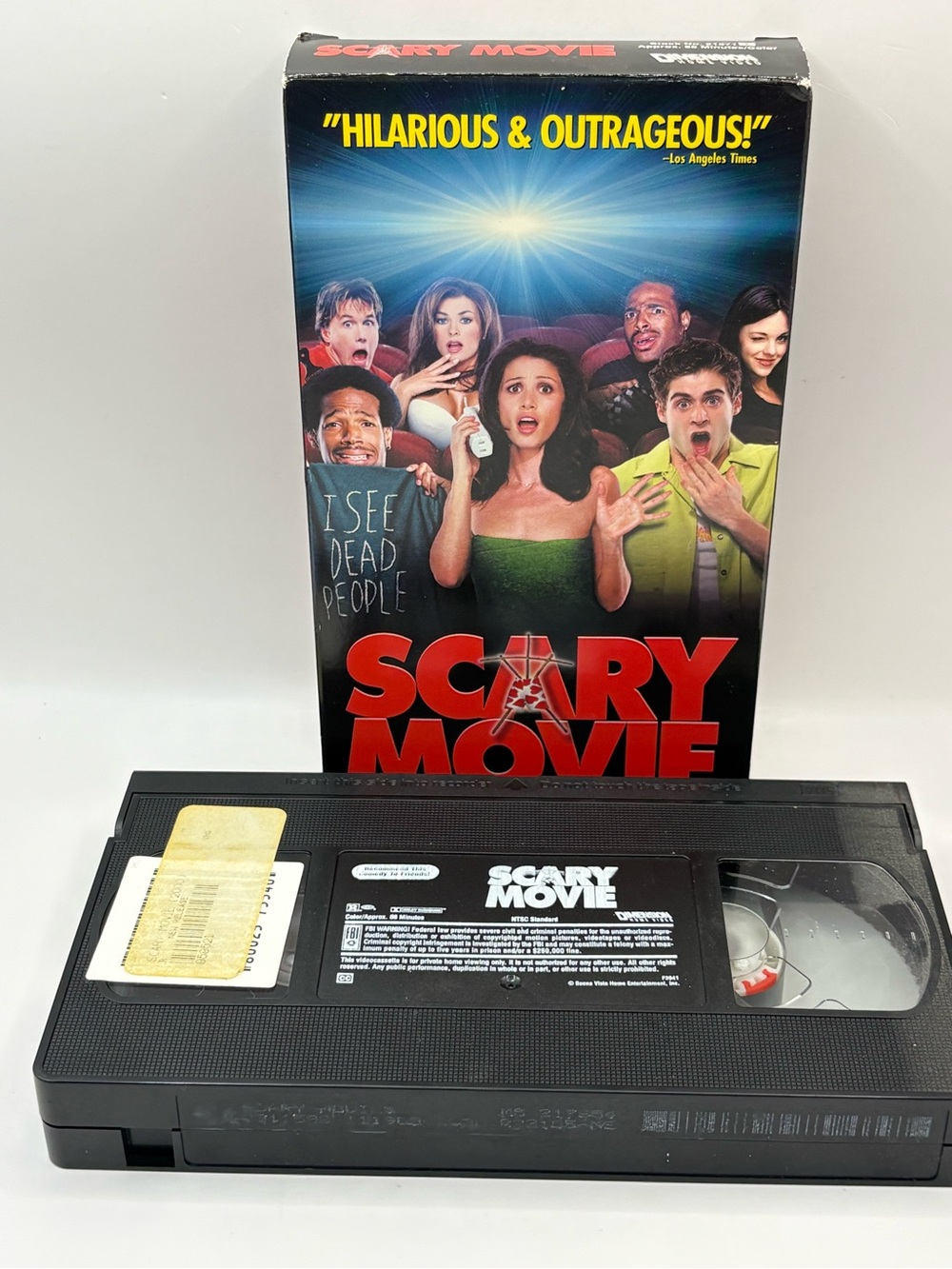 Scary Movie (2000, VHS)